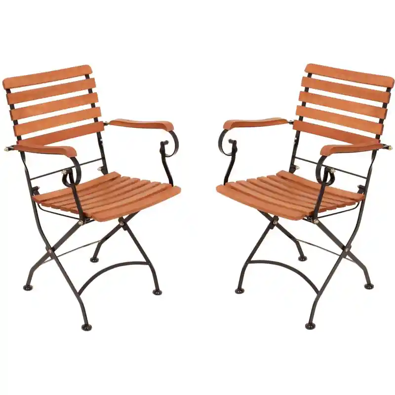 Klapparmstuhl Wien 2er Set Neu Im Sortiment